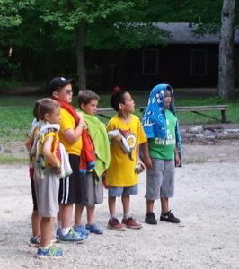 kids at camp