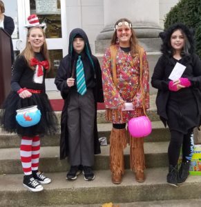 2019 ages 11-12 Halloween contest winners